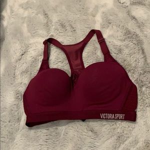 Maroon Victorias Secret Sports Bra